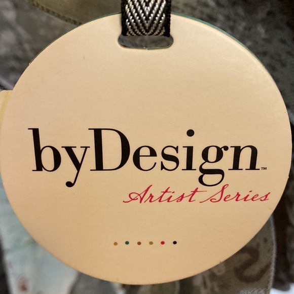 byDesign ‘Artists Series’ Shawl Butterfly Drape One Size Measures 41”x 54” flat. - Picture 5 of 16